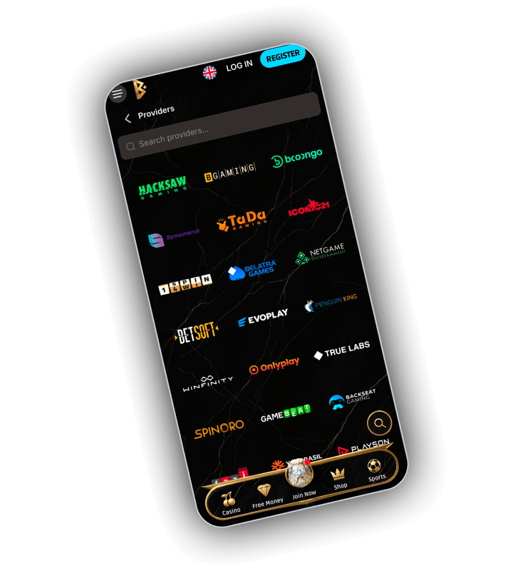 The studios listed on the Betmica provider filter